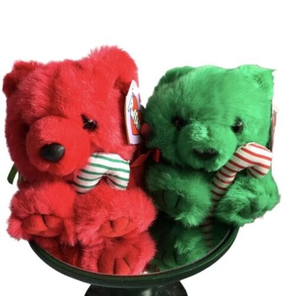 Swibco Puffkins Collection Christmas Bears JINGLES JANGLES Limited Edition. - Picture 1 of 7